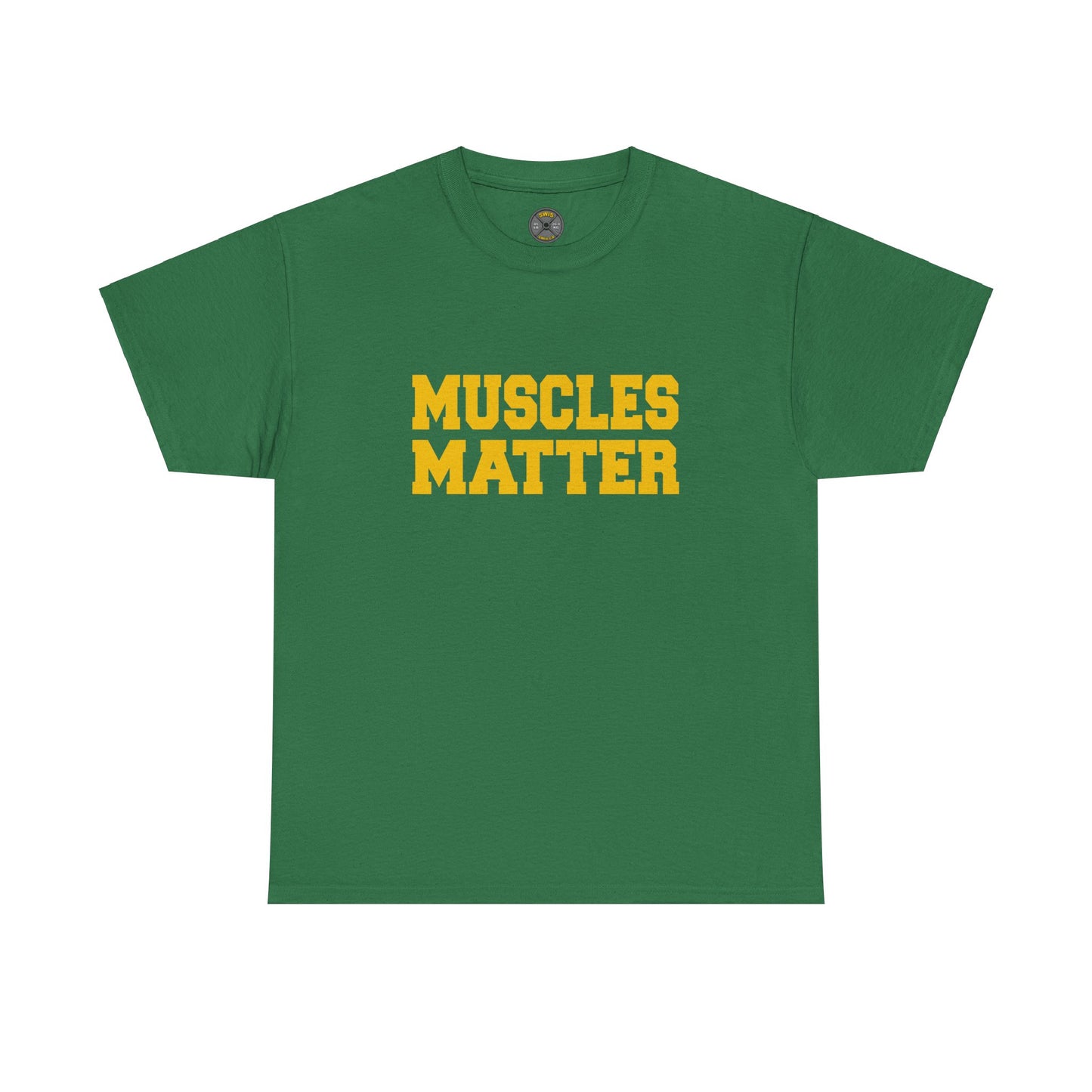 Muscles Matter - Yellow Lettering